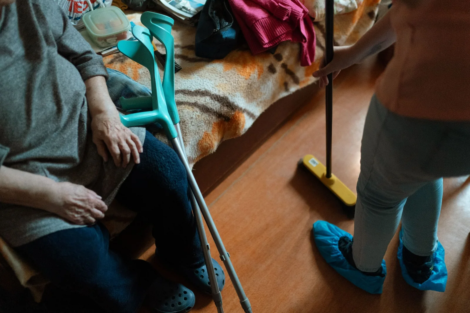 Practical household help for someone at home